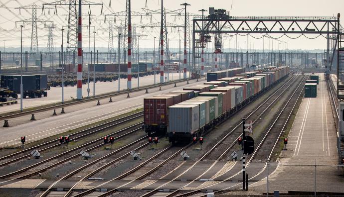 European distribution, rail traffic