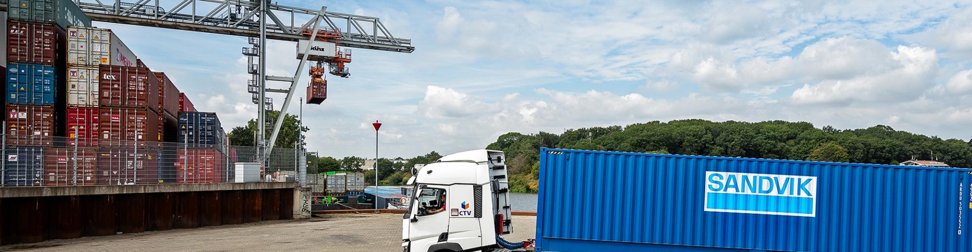 Sandvik vrachtwagen | Seacon Logistics