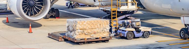 Loading airfreight onto aircraft | Seacon Logistics